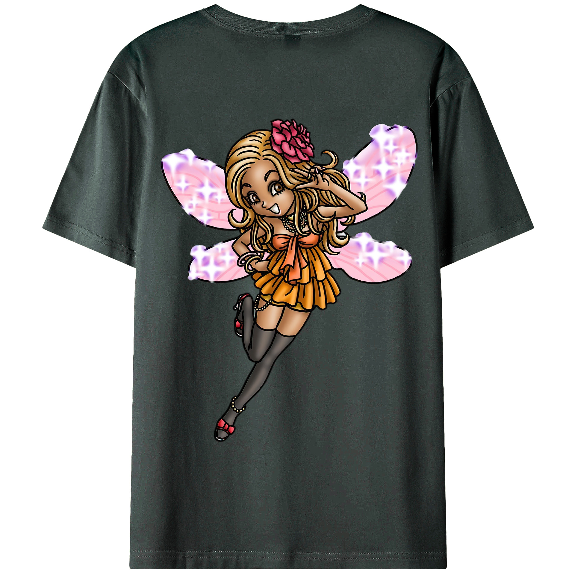 （画像用） ドラゴンクエスト Doragon Kuesuto Dragon Quest 綿100％ メンズ半袖Tシャツ（バックプリント） 通気性